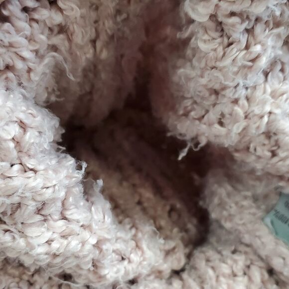 C.C. Blush Knit Hat with Pom Pom - Picture 4 of 4